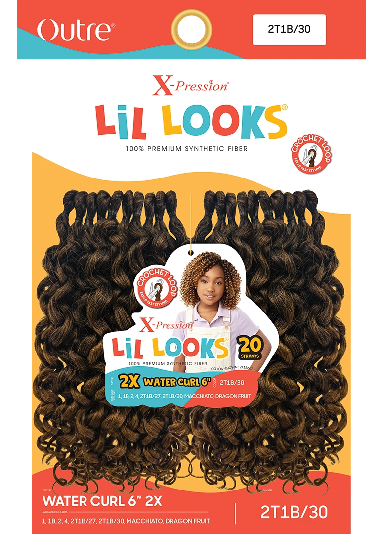 OUTRE X-pression – Lil Looks – Water Curl 6″ 2x - Image 4